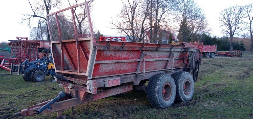 Belarus Tempo PTU-7A Hydro Rozrzutnik Obornika 7000kg