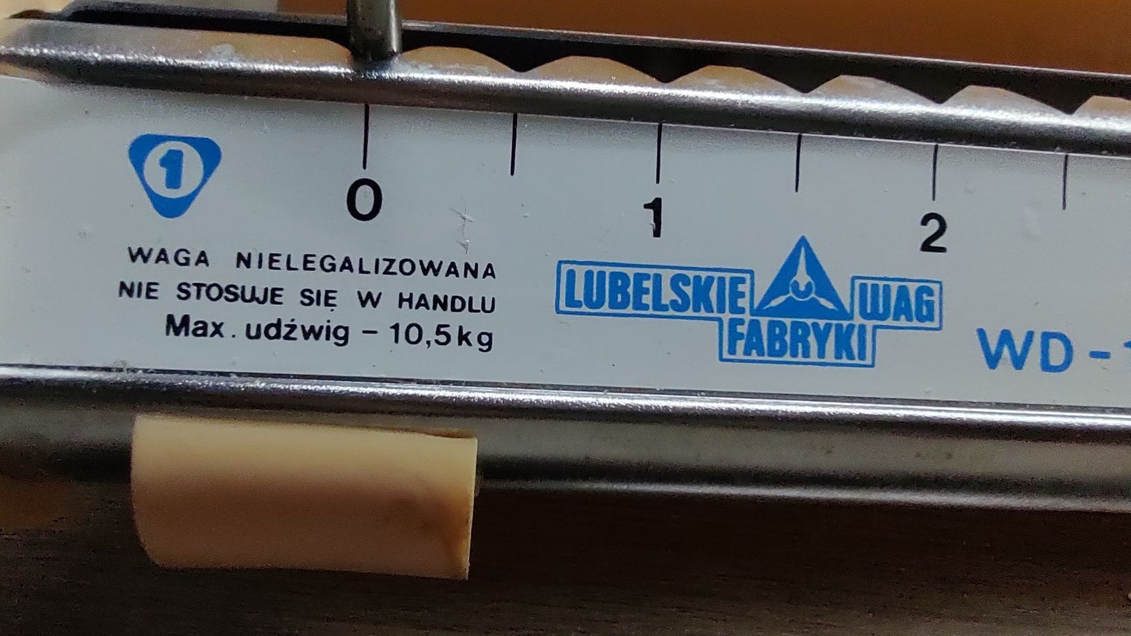 Waga kuchenna WD-10A Lubelskie Fabryki Wag z PRL