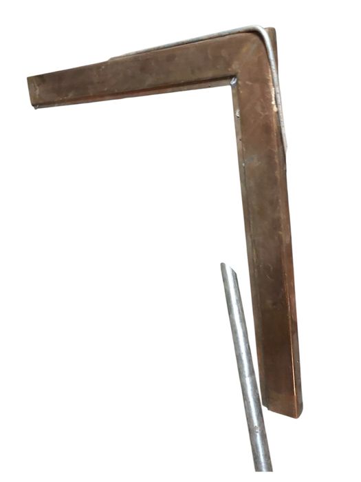 Кутник печі Латунний.