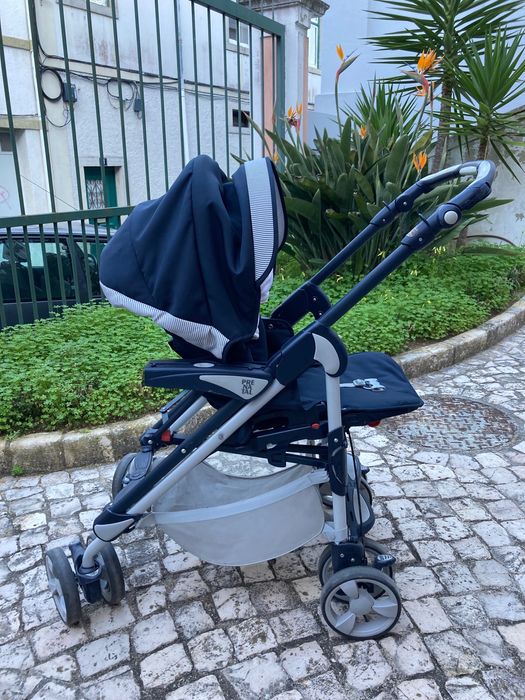 Carrinho de bebé Pré Natal - Conjunto TRIO - Carinho + Ovo + Alcofa