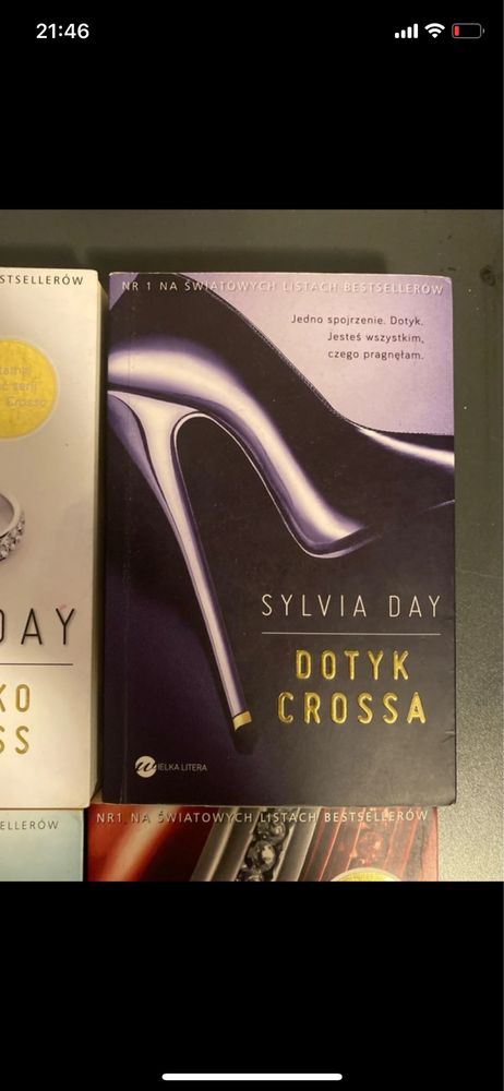 Sylvia day dotyk crossa cala seria
