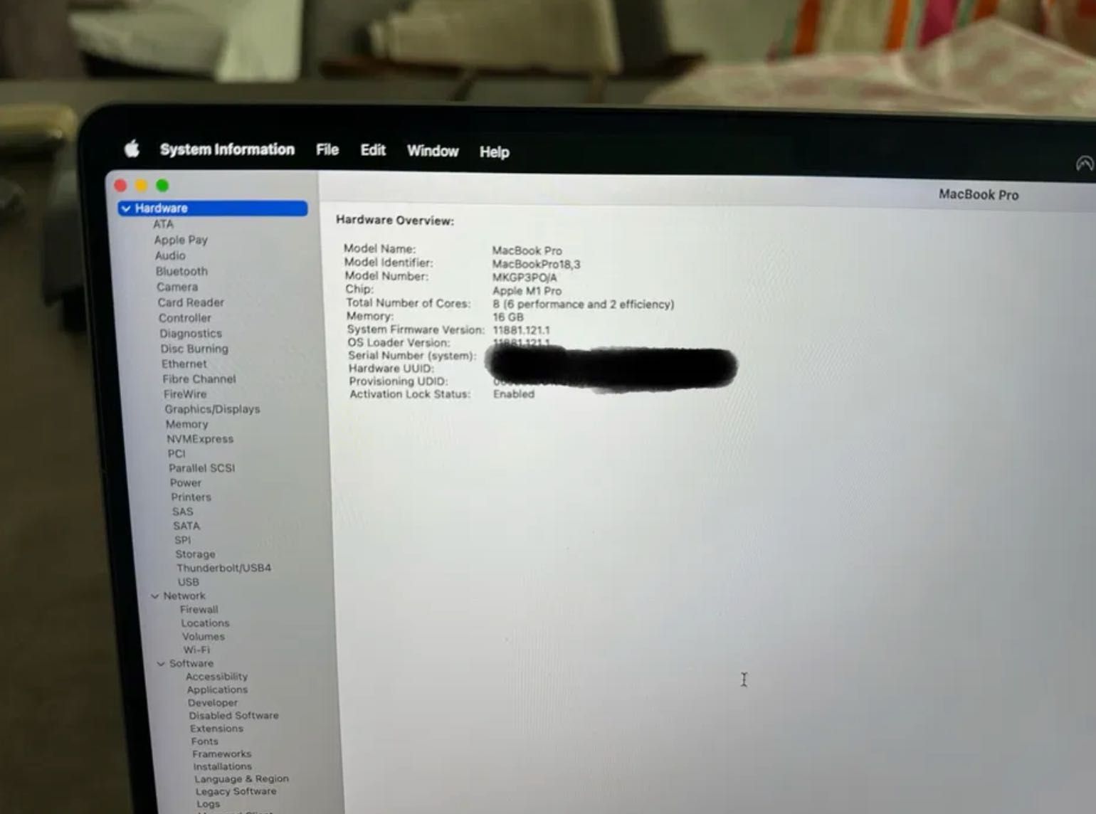 MacBook Pro 14" M1 Pro - 16GB RAM - SSD 512GB - Estado Excelente