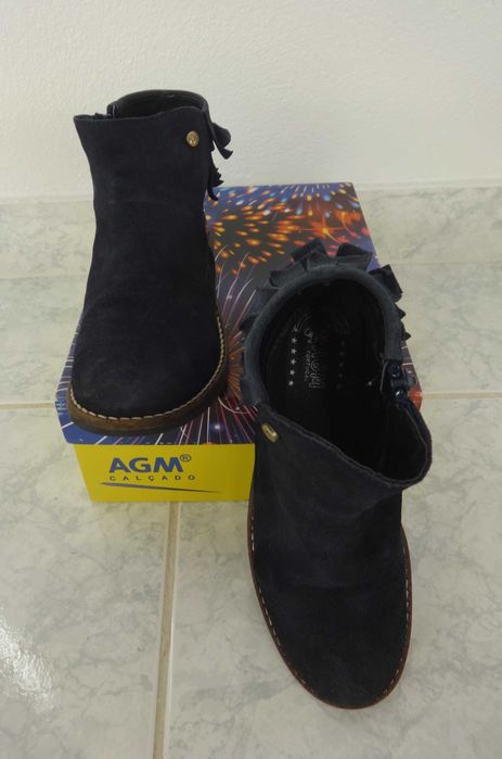 Botim em Camurça para Menina