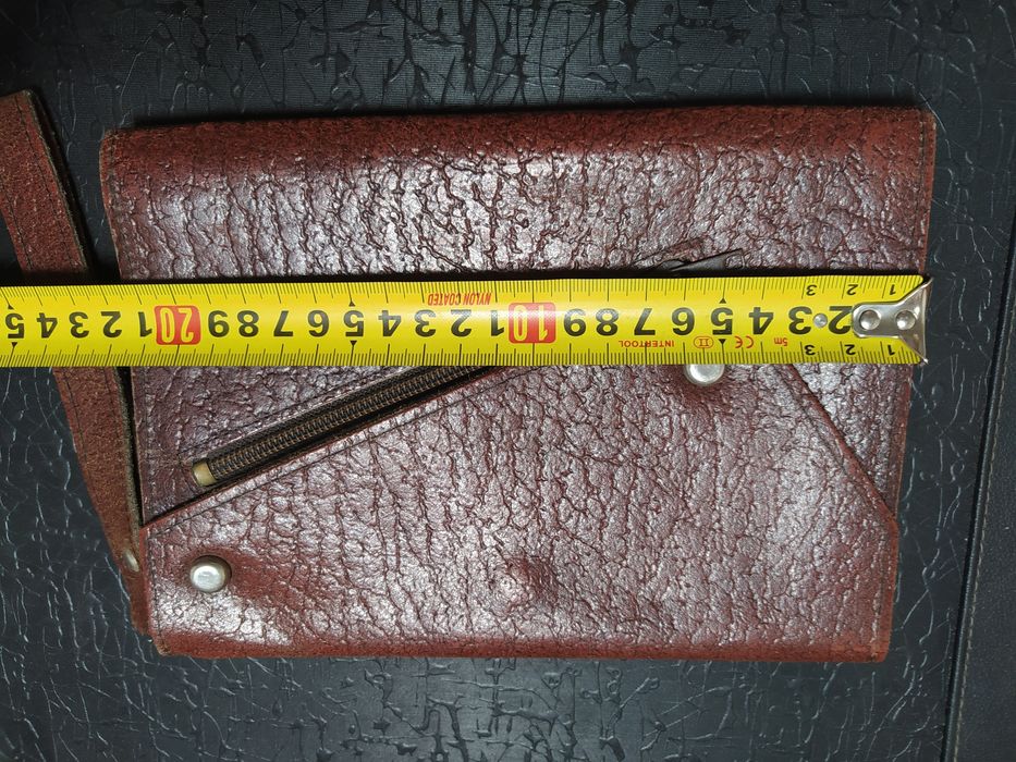Барсетка кожаная,винтаж.