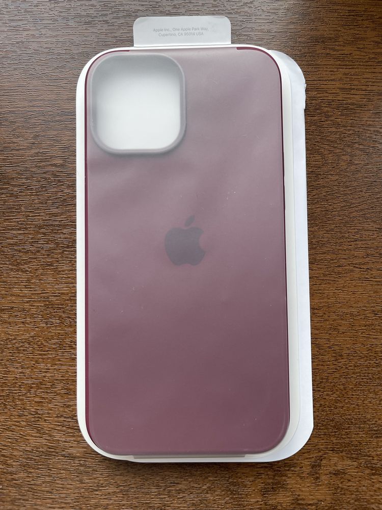 Оригінальний Чехол Apple Silicone Case Plum для iPhone 12 Pro Max