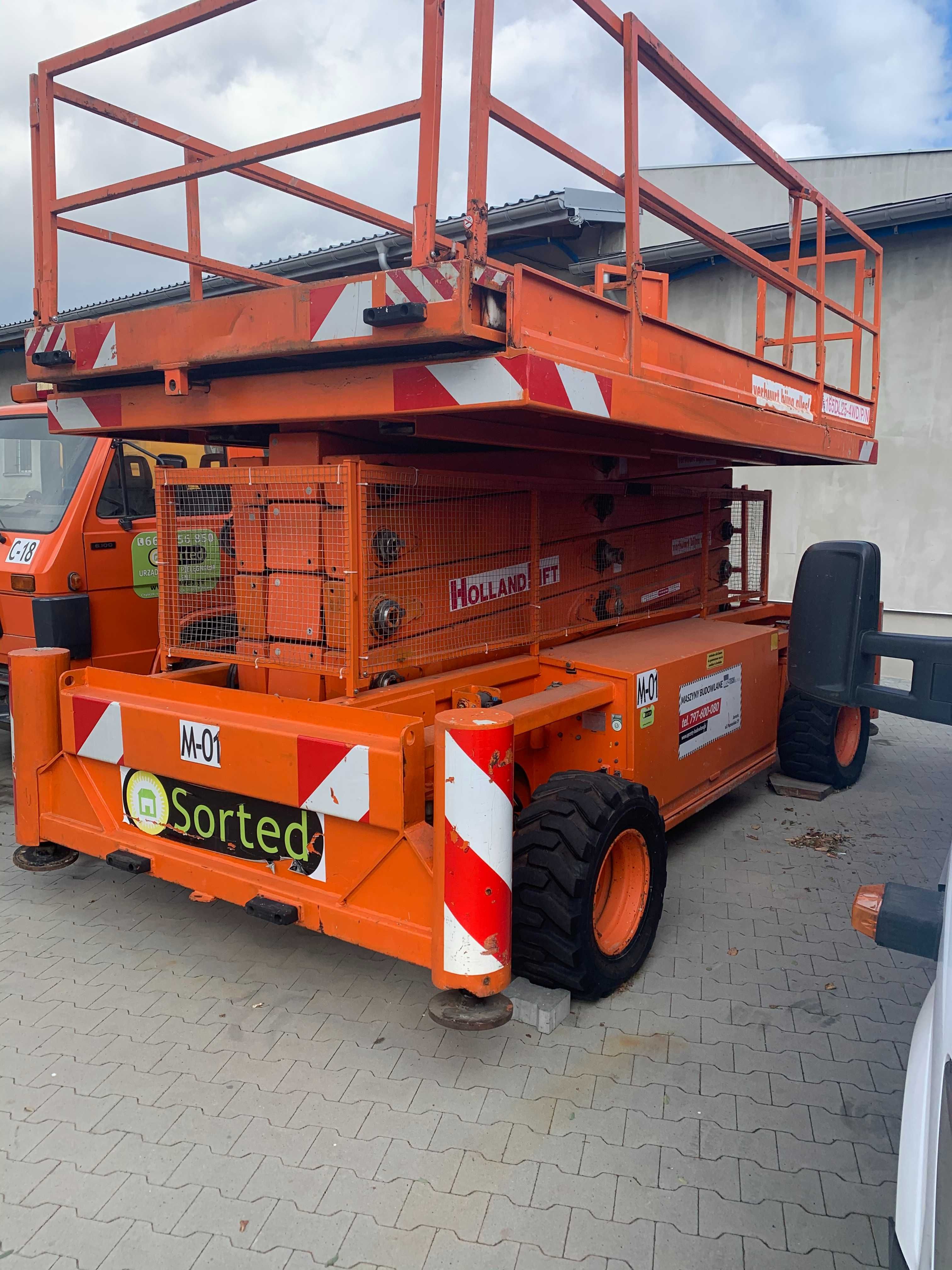 Podnośnik Wzwyżka samojezdna Holland B165 DL25 Zwyżka NOWA CENA!