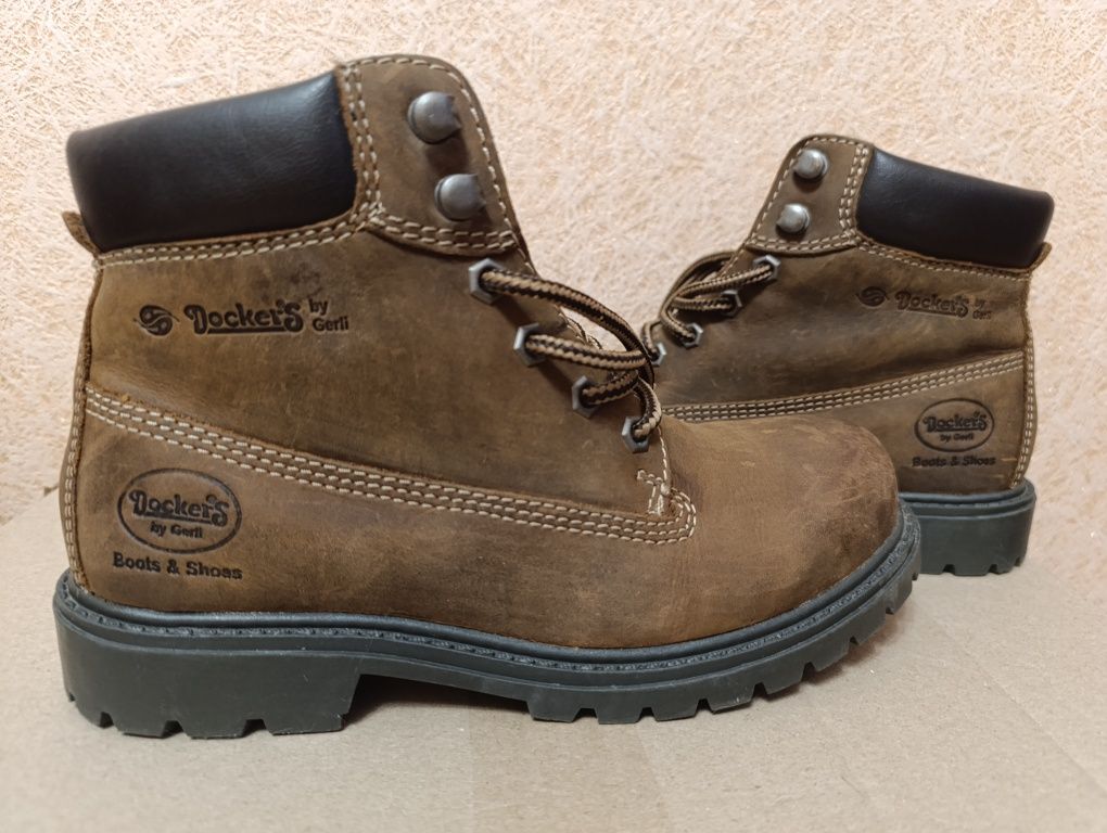 (р.38) Ботинки Dockers, шкіра, устілка 25 см