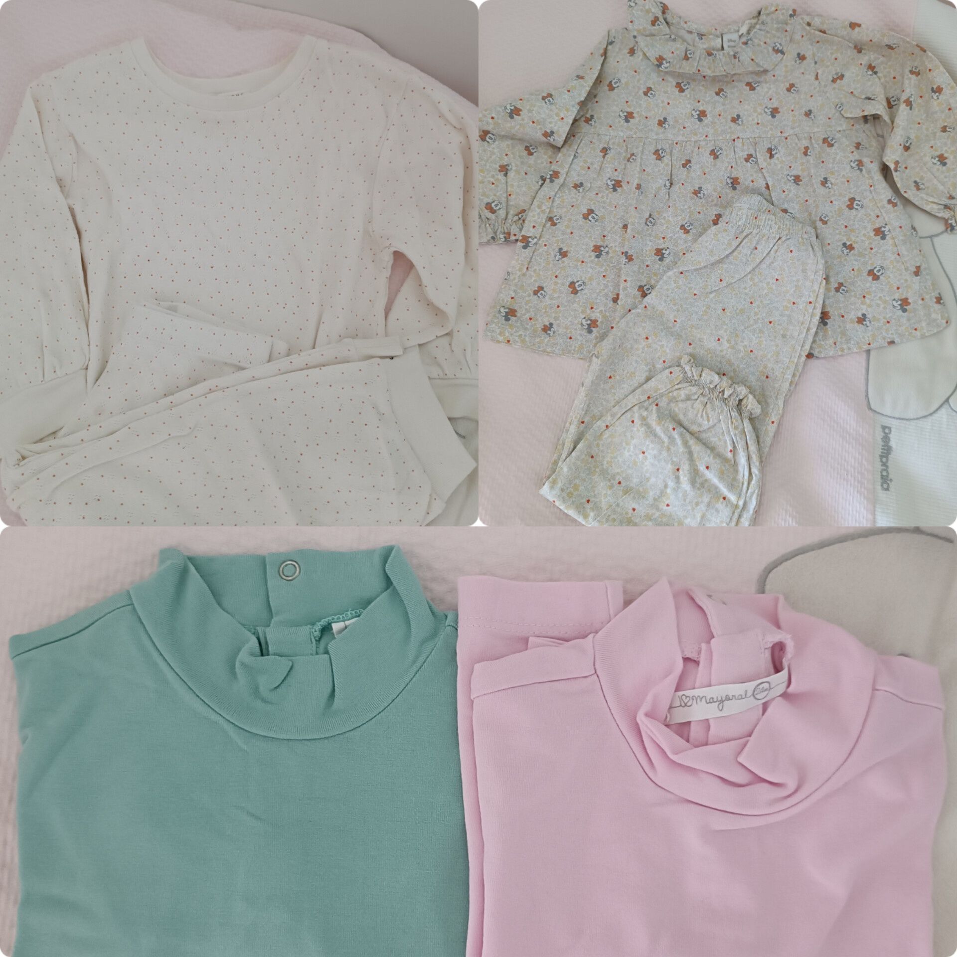 Conjunto de roupa menina 2 anos (12 peças)