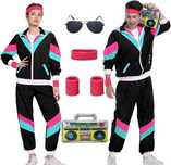 Nowy strój 80s/ przebranie / kostium / retro / karnawał / XXL /!A2637!