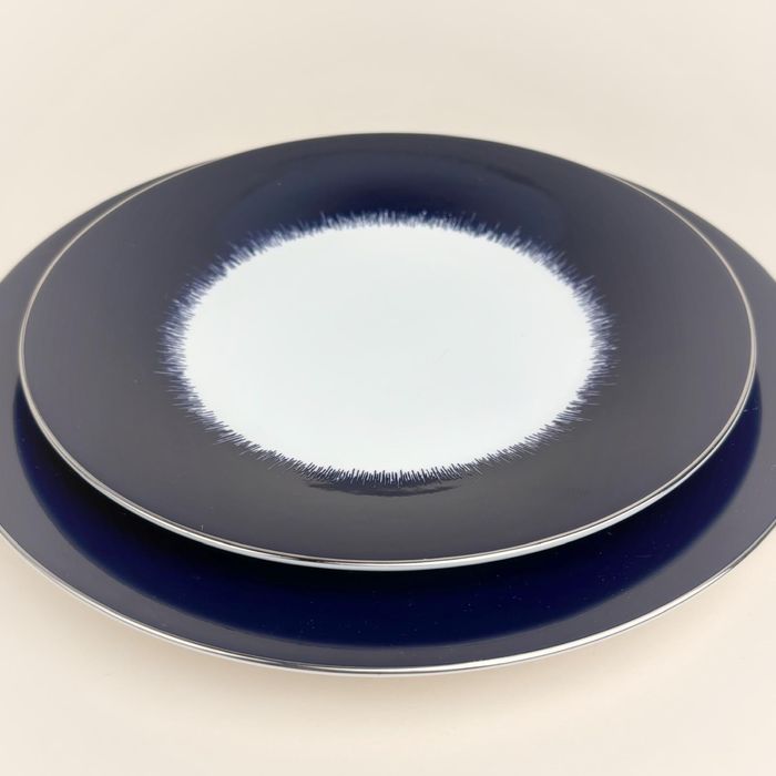 Wedgwood Jasper Conran Navy Fringe, świetny wzór, barwy i detale
