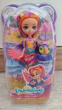 Lalka Enchantimals Trippi Toucan tukan & Canopy Sunshine B