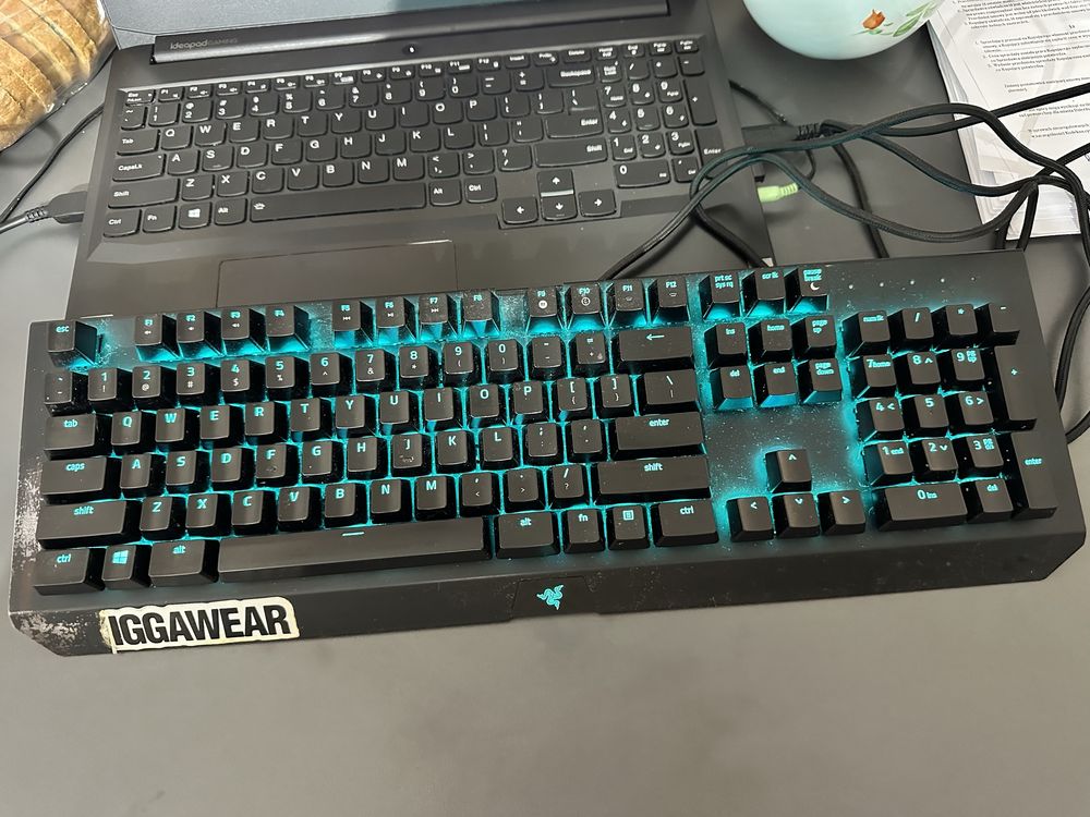 Klawiatura gamingowa Razer Blackwidow X Chroma, 100% sprawna, podświet