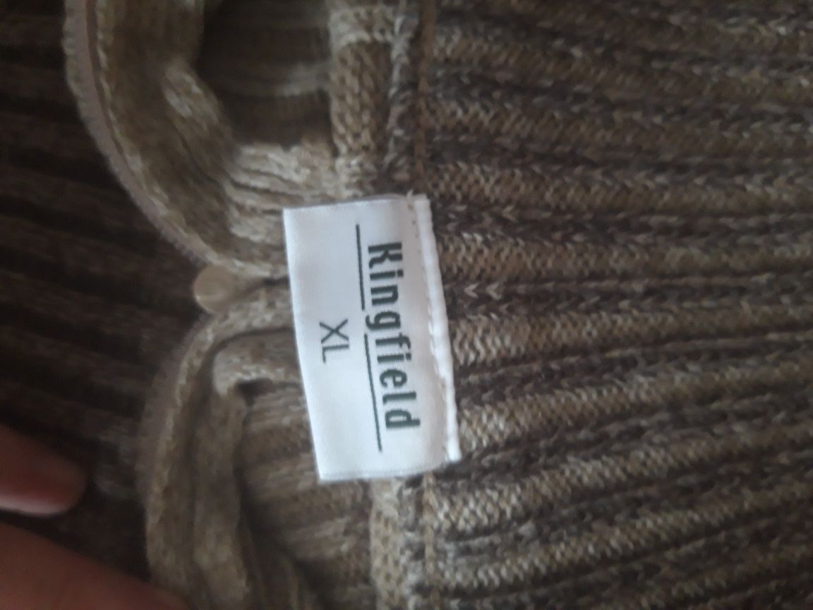 Elegancki sweter męski rozmiar XL  Kingfield