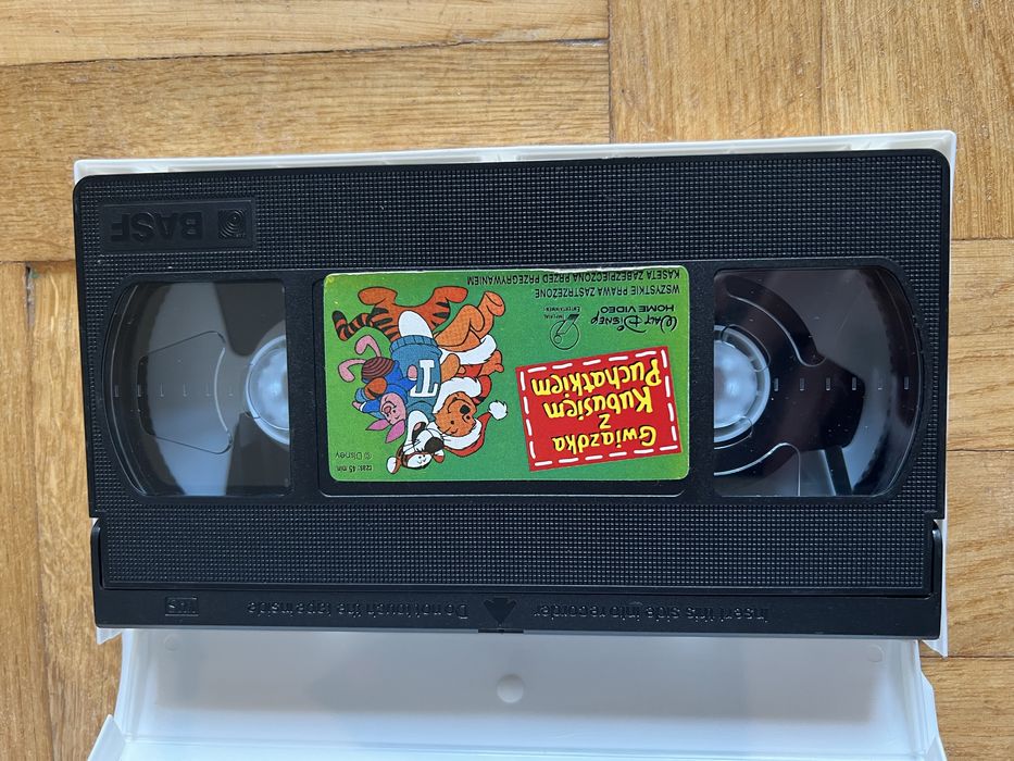 Kaseta VHS : Disnep Gwiazdka z Kubusiem Puchatkiem