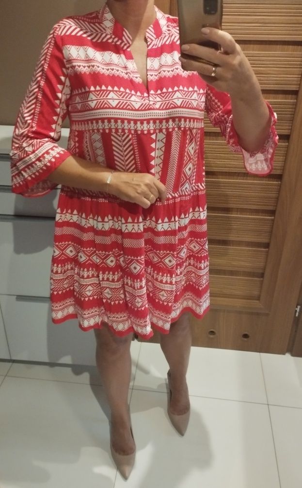 Luźna sukienka rozmiar L -XXL