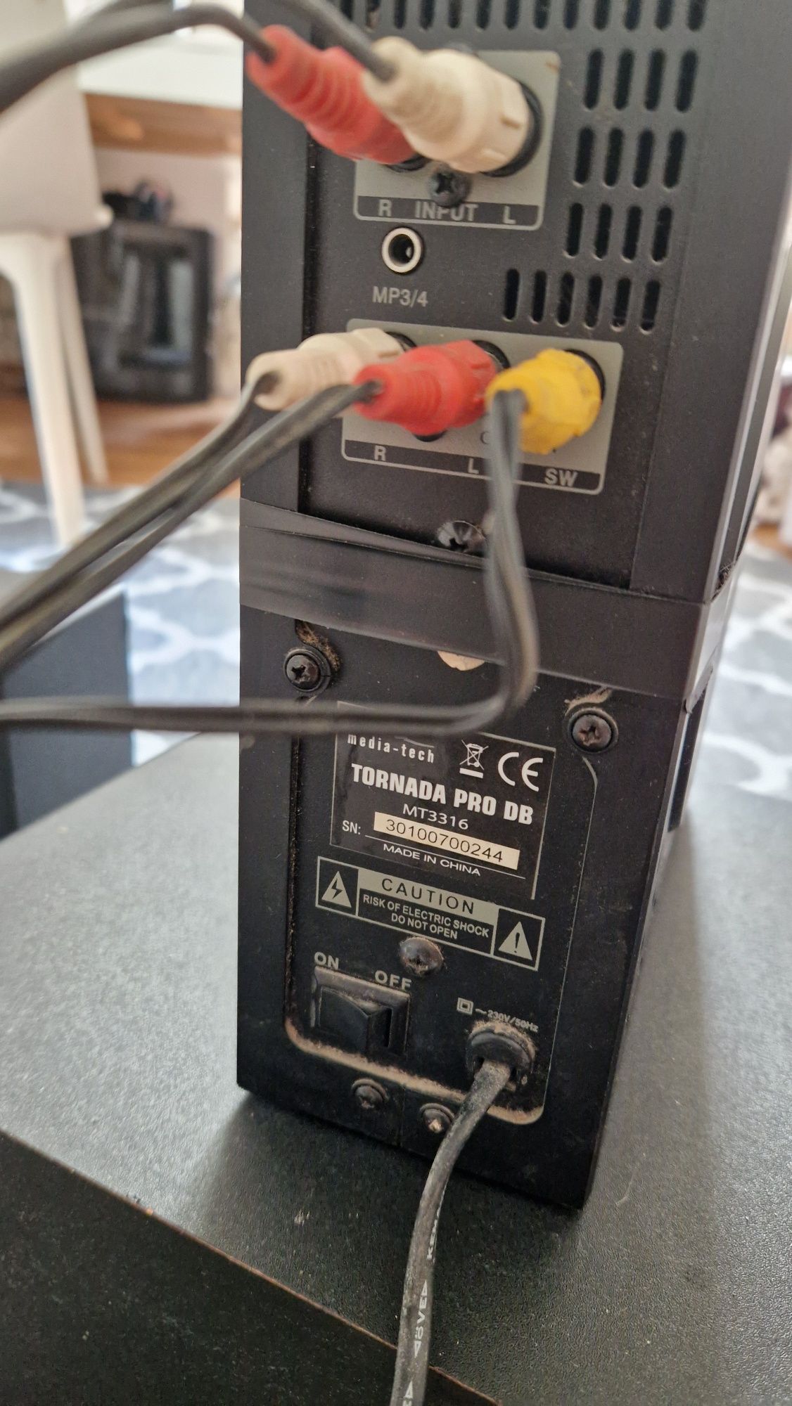 Głośniki do PC Media-tech MT-3316 TORNADA pro db 2+1