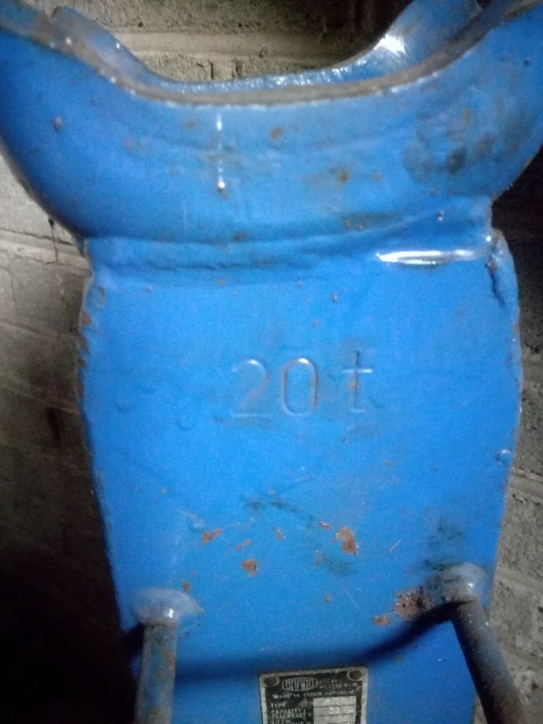 Podnosnik lewar kolejowy nowy 20 ton