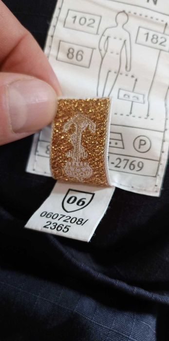 Spodnie Wojskowe Norwegia Marynarka Wojenna r.50/52N pas90 Ripstop