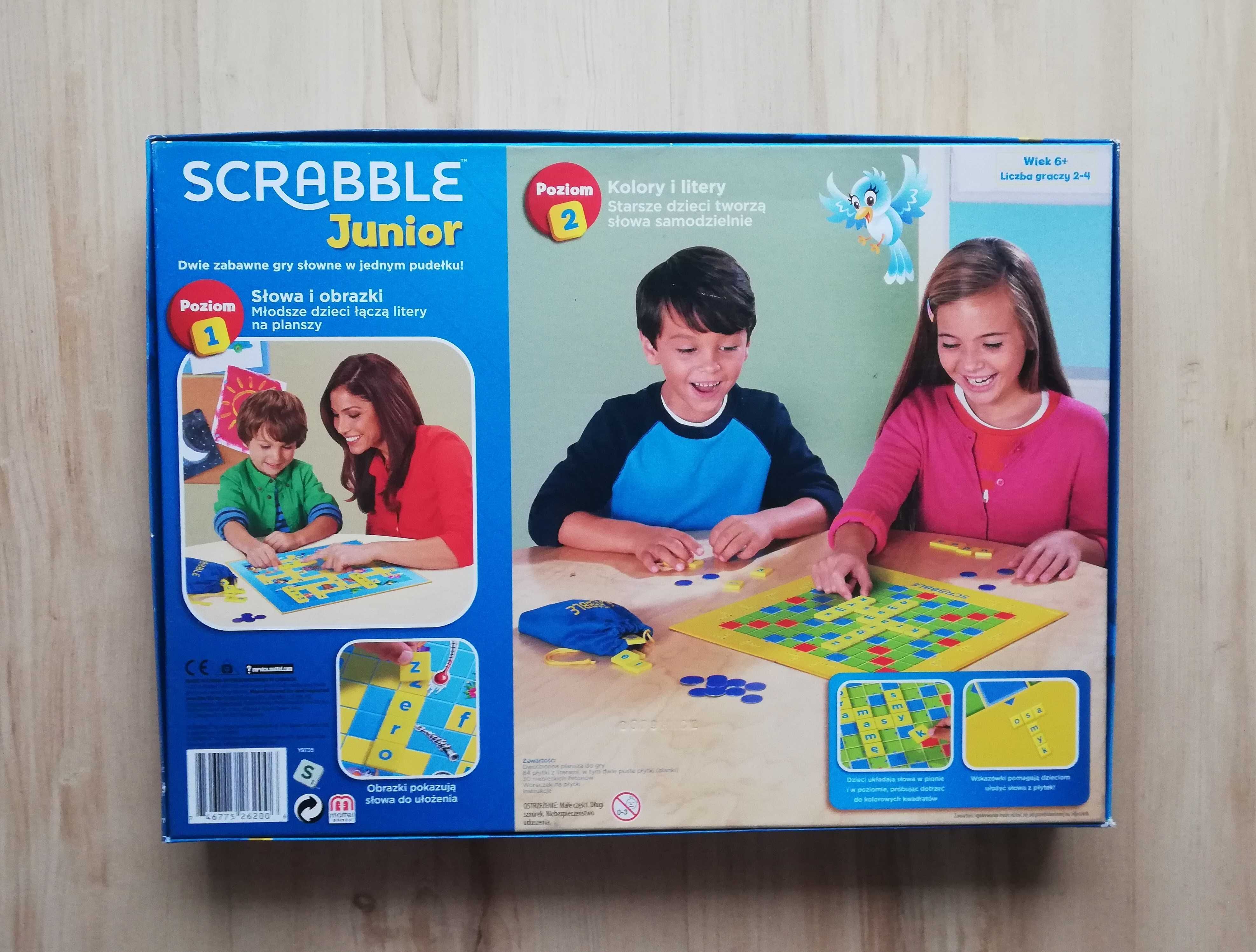 Gra Scrabble junior Mattel