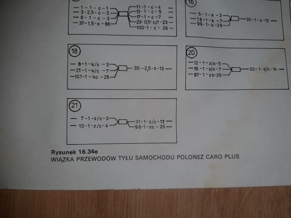 Schemat instalacji polonez Borewicz