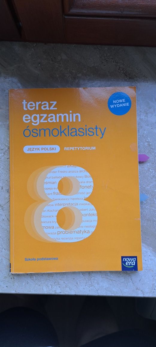 Teraz egzamin ósmoklasisty. Repetytorium język polski. Nowa Era