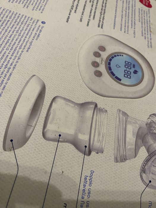 Bomba CHICCO tira leite