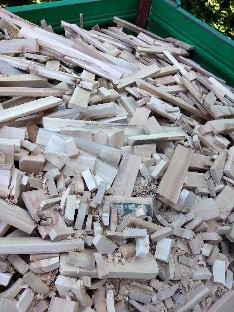 Drewno bukowe opałowe poprodukcyjne w big bag