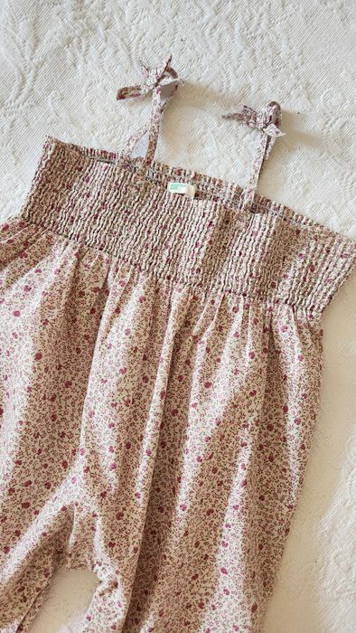 Rampers dziewczęcy, opalacz Benetton Baby 68