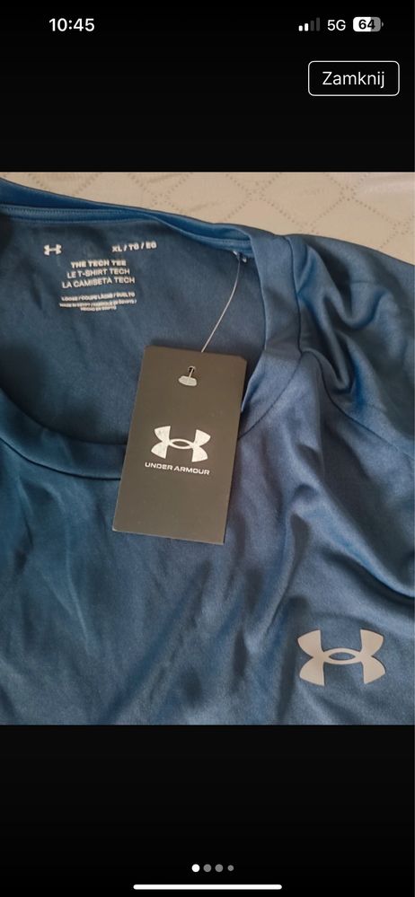 T shirt meski firmy Under Armour