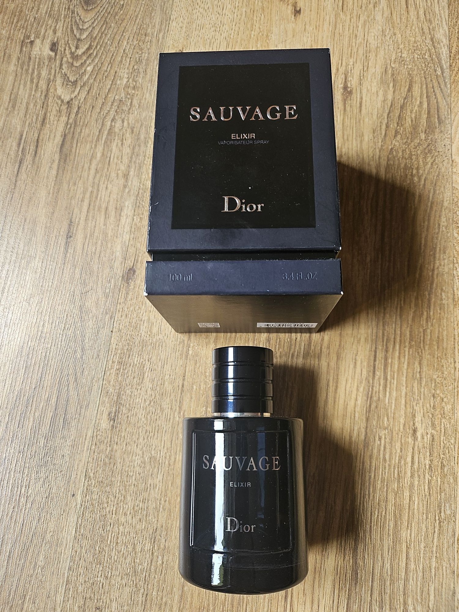 Pudelko i butelka DIOR Sauvage Elixir 100 ml - do napełnienia