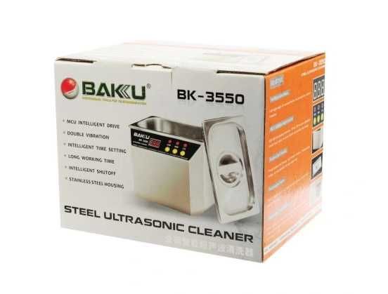 Wanna Myjka Ultradźwiekowa BK-3550 |50W | 0,8l | INOX