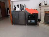 Cubo + Estante Besta Preto