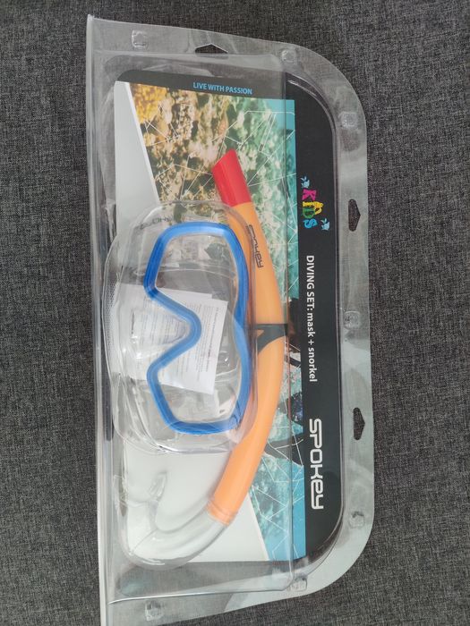 Zestaw do nurkowania SPOKEY Bombi Boy Junior, fabrycznie nowy