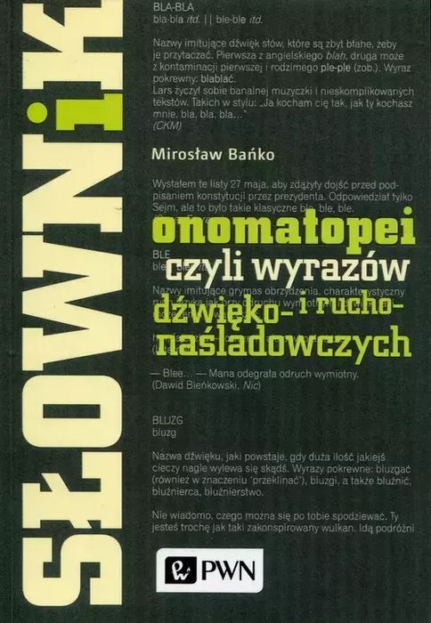 Słownik Onomatopei, Czyli Wyrazów Dźwięko- I Ruchonaśladowczych