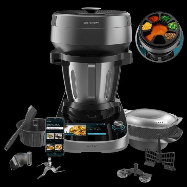 Cecotec Mambo CooKing Victory Robô de cozinha dispensador auto