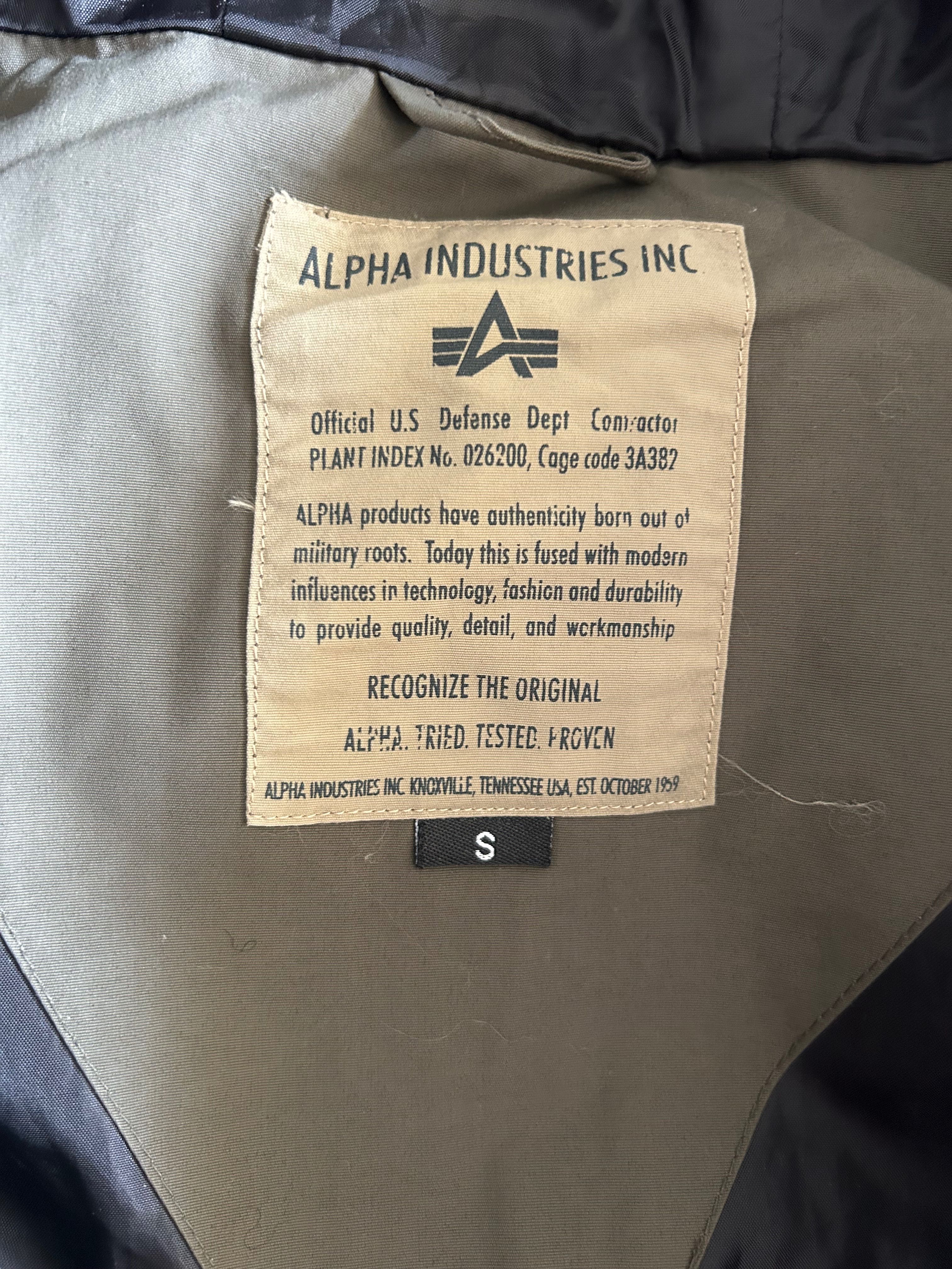 Kurtka alpha industries inc softshell sportowa wiatrówka