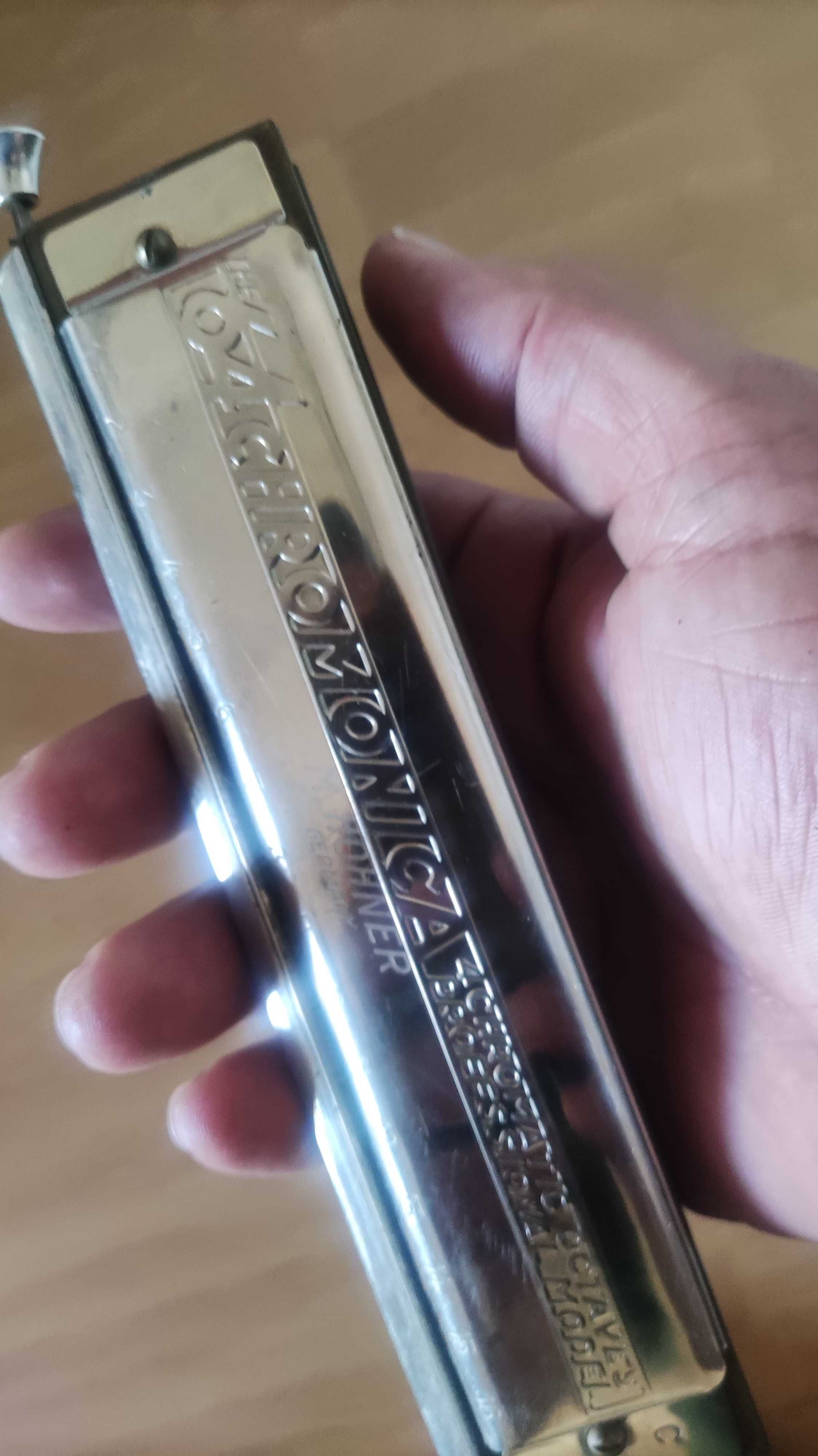 Harmónica Professional 64 Chromonica Hohner 4 Oitavas Caixa original