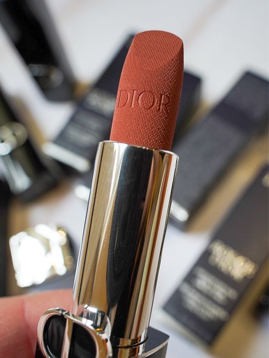 Помада Dior Rouge 100 Nude Look Velvet