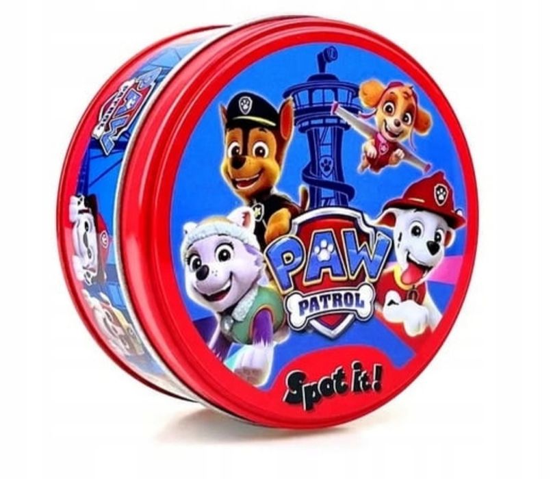 Gra dobble PSI PATROL znajdź parę spostrzegawczość