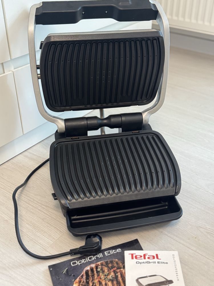 Гриль TEFAL OptiGrill Elite GC750D30, б/в