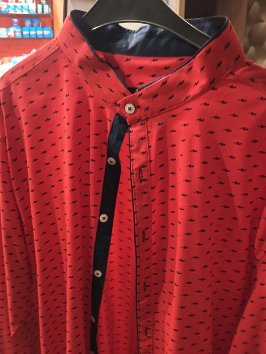 Koszula męska ze stójką