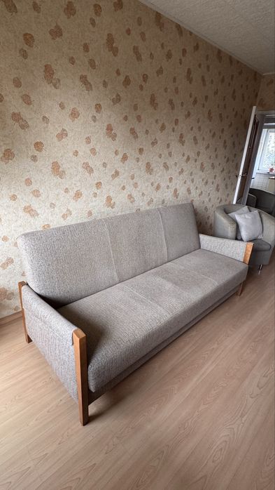 Fajna kanapa wersalka UNIMEBEL 3 osobowa, rozkładana + 2 fotele gratis