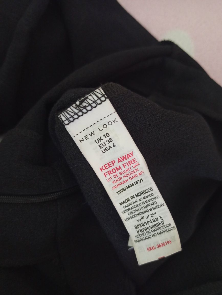 Nowy! Czarny elegancki kombinezon damski NewLook r 38 (10)
