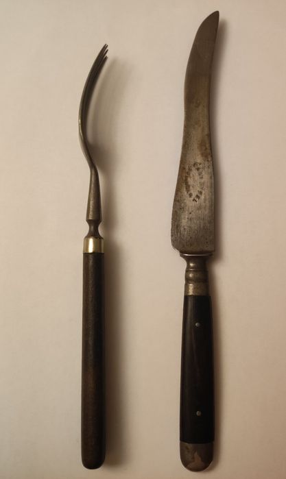 Stare sztućce zestaw