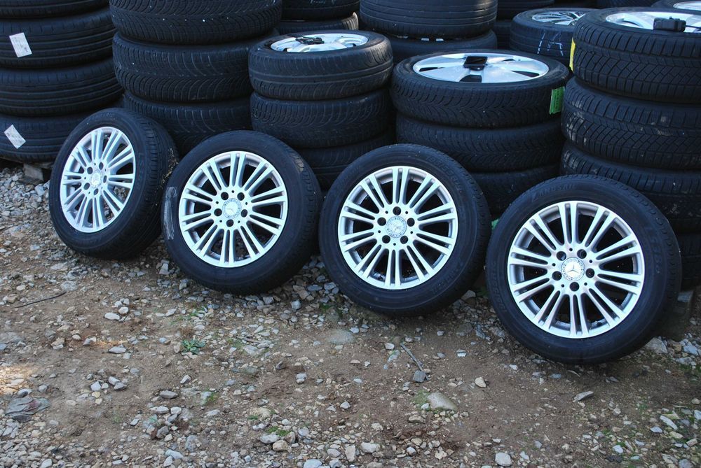 Koła 195/55 R16 5x112 Alufelgi + opony letnie 4x7mm Mercedes A klasa