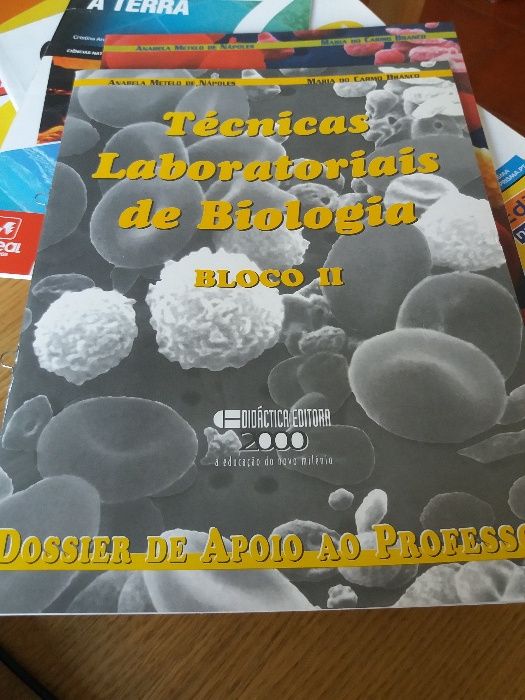 Livros escolar Biologia