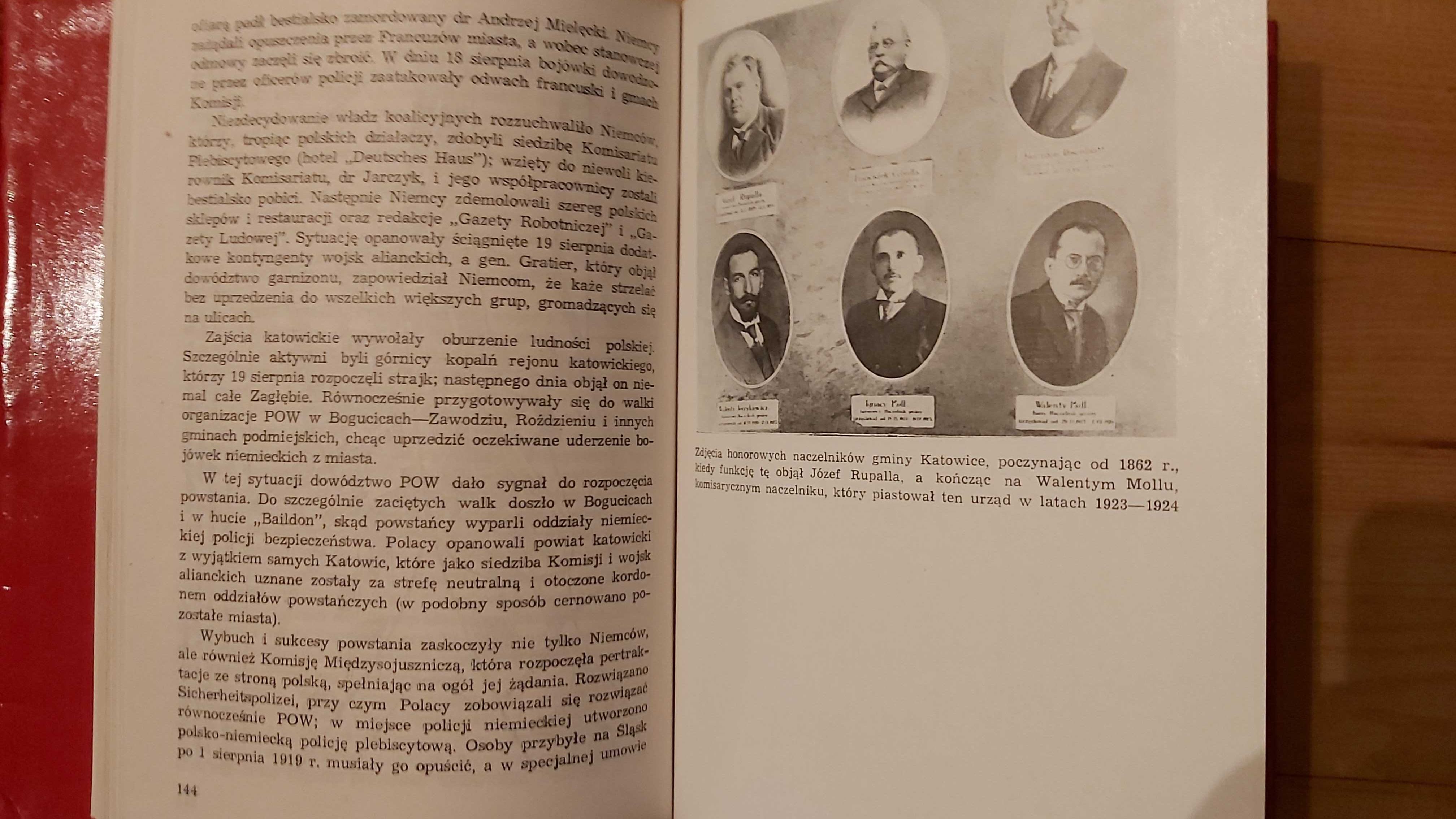 Z dedykacją autora, Katowice 1865 r. - 1945, historia Górnego Śląska