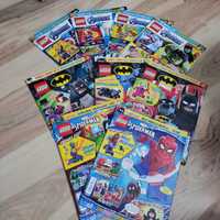 Lego Marvel Avengers i Spiderman, Batman 9 gazetek bez dodatków