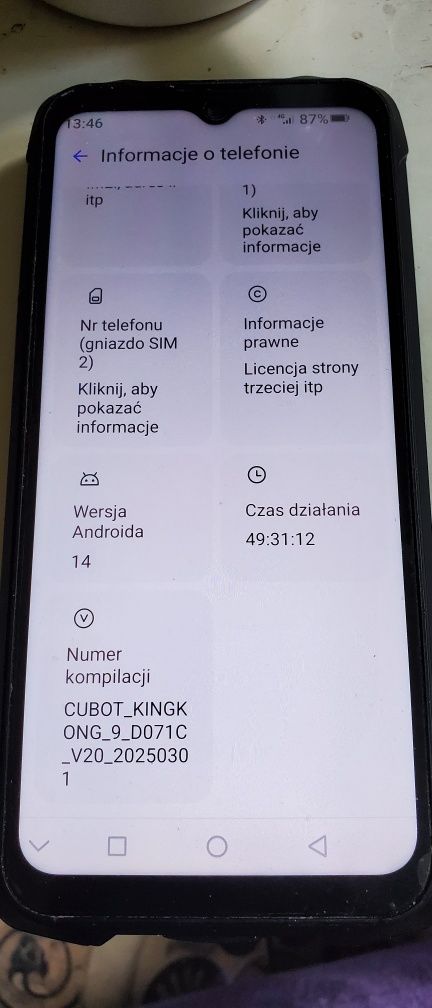 Smartfon Cubot KingKong 9