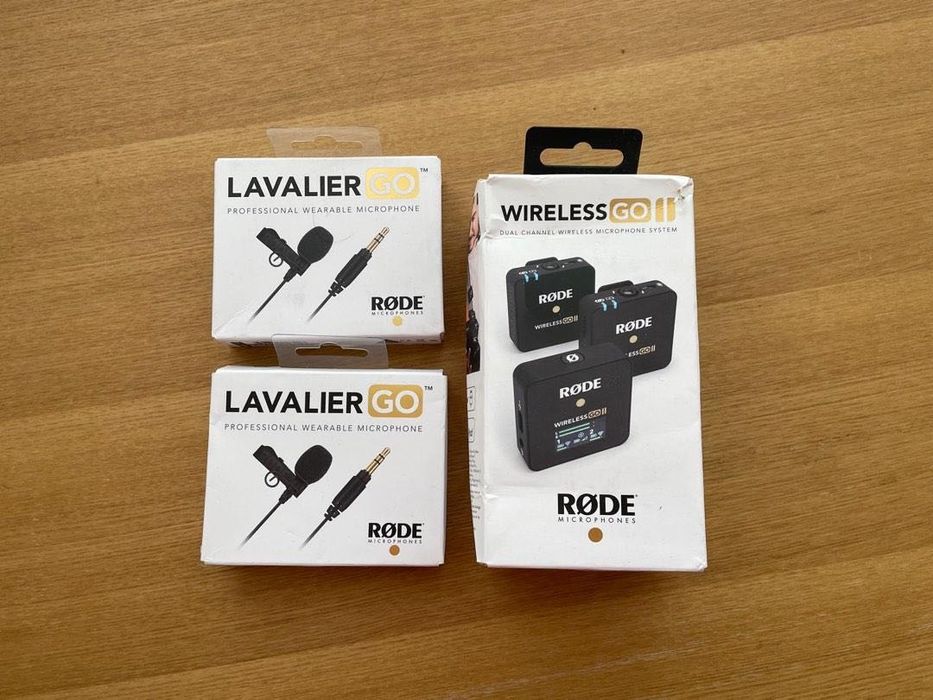 Rode Wireless Go II + Rode Lavalier GO (Dual)